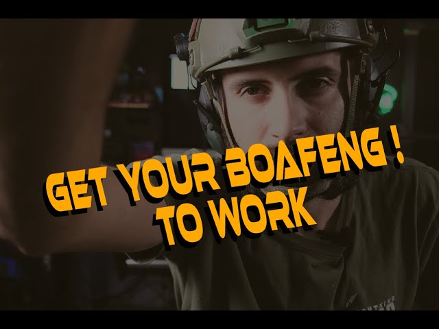 How To: Setting up your Baofeng UV-5R