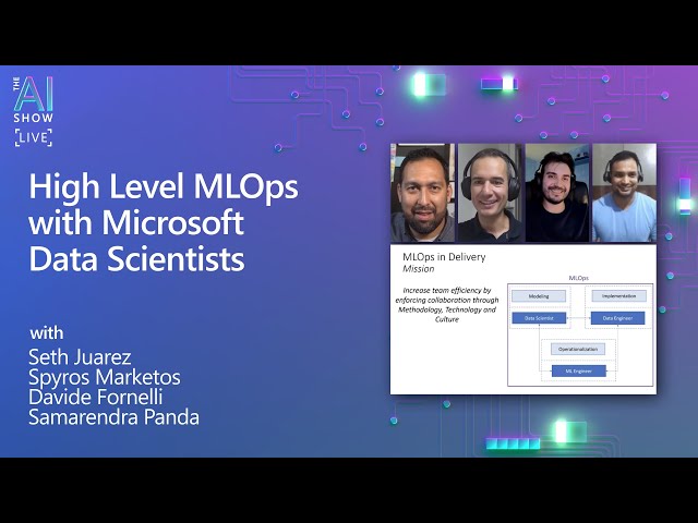 AI Show | High Level MLOps with Microsoft Data Scientists | Episode 33