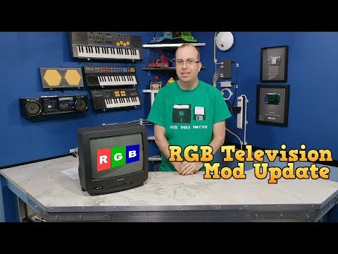 Modding a TV for RGB - Part 2