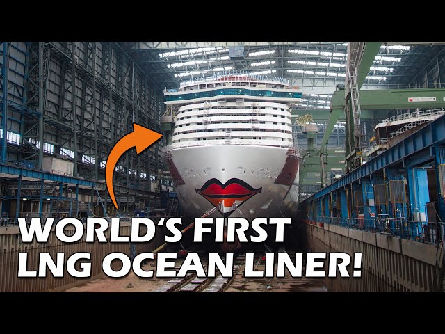 Building the LARGEST Cruise Ship EVER BUILT IN GERMANY - AIDAnova - CINEMATIC TIMELAPSE 4K