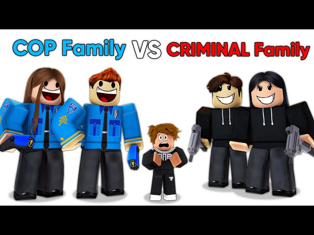 CRIMINAL Family vs COP Family.. (Brookhaven RP)
