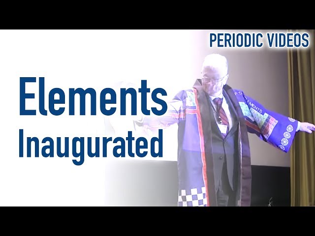 Elements Inauguration - Periodic Table of Videos