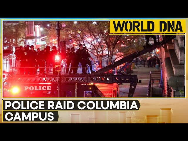 US: Police raid occupied Columbia building as students escalate their protests | WION World DNA