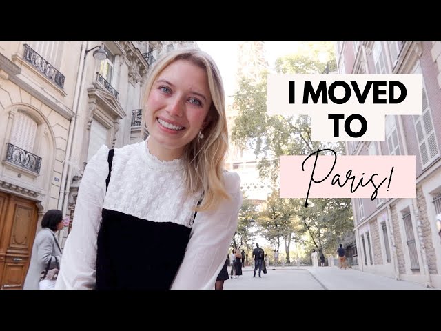 I MOVED TO PARIS!!!