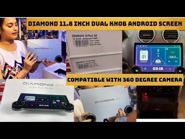 DIAMOND 2K CAR Android -NEW ANDROID STEREO LAUNCH✅MEGA AUDIO DIAMOND 2k✅11.8” android✅ #diamond2k