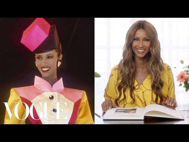 Iman Breaks Down 17 Looks From 1975 to Now | Life in Looks | Vogue