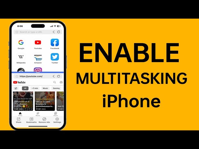 How to Enable Spilt Screen on iPhone | Multitasking in iPhone