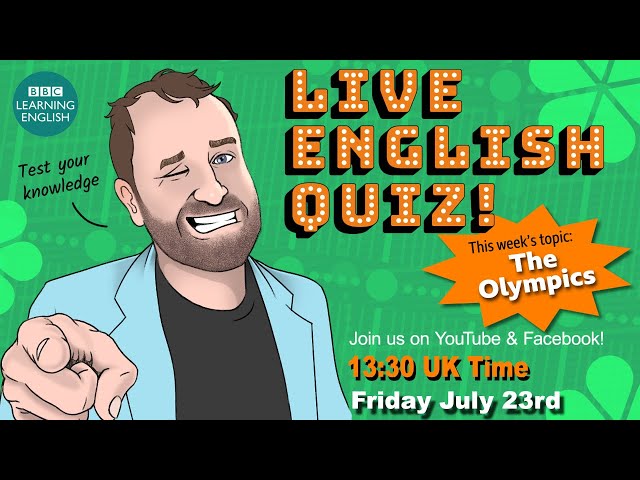 Live English Quiz - #21 Olympics