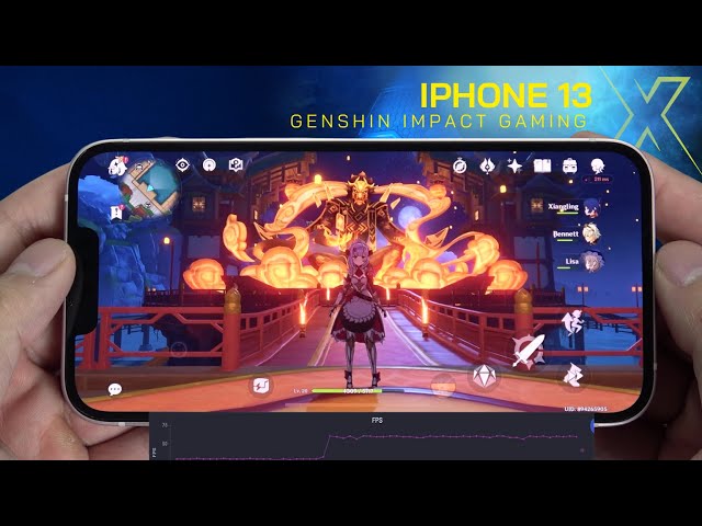 iPhone 13 Genshin Impact Gaming test New Update 2024