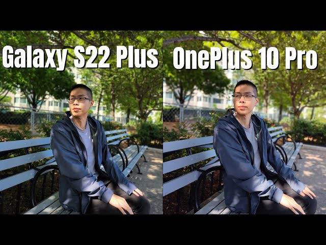 Samsung Galaxy S22 Plus vs OnePlus 10 Pro Camera Comparison / Ridge Wallet