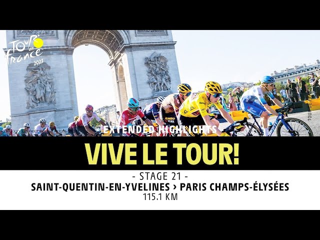 Extended Highlights - Stage 21 - Tour de France 2023