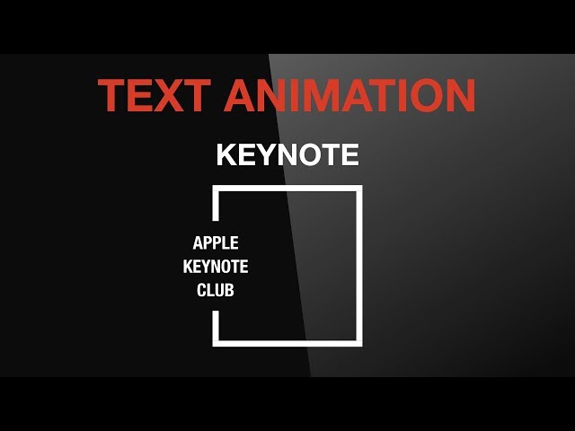 #046 Apple Keynote Tutorial: Make Animated Text in Keynote Animation Principle #StayHome #WithMe