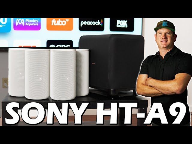 Sony HT-A9  - 7.1 Channel High Performance Home Theater System + SA-SW5 Sub