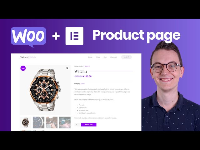Woocommerce Product Page with Elementor Pro - How to build it yourself