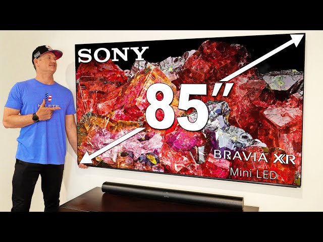 Amazing 85" Sony X95L MiniLED TV
