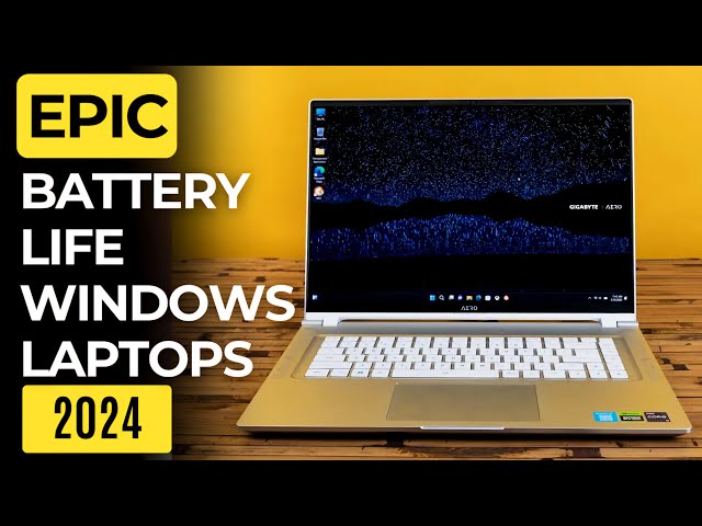 Top 5 : Epic Battery Life Laptops 2024