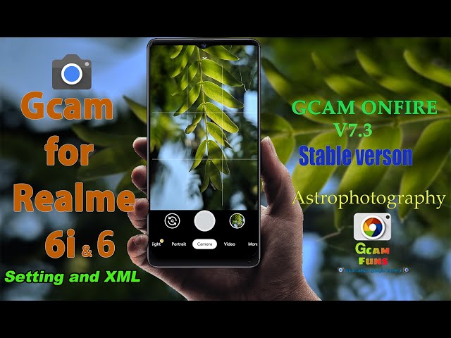 Gcam for realme 6i and 6 - Best STABLE GCAM ! and XMP setting