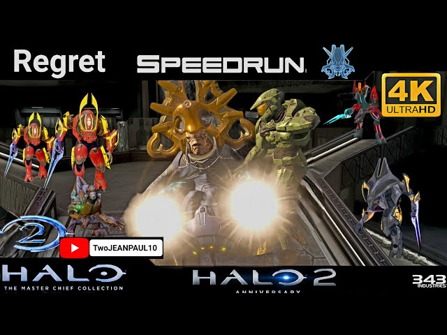 Halo 2A MCC Regret legendary speedrun campaign ⚠️ 4K