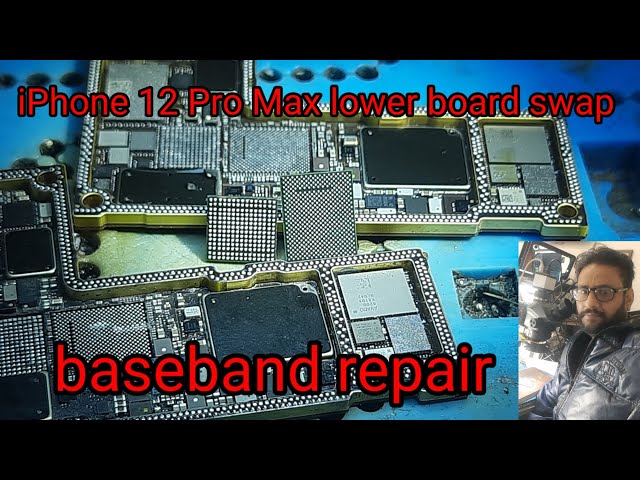 iPhone 12 Pro Max lower board swap ! iphone 12 pro max baseband repair