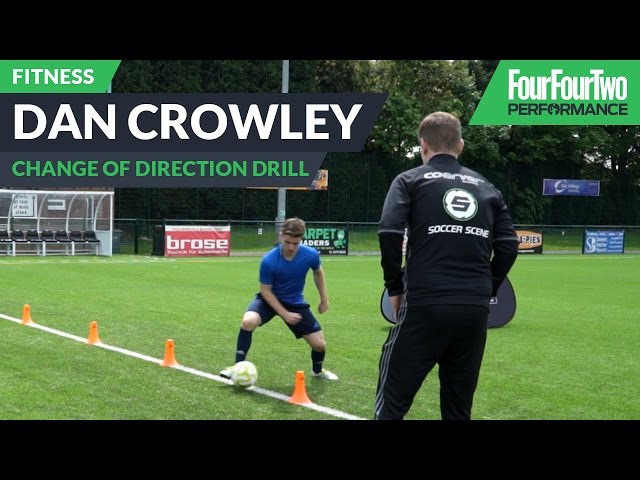 Dan Crowley | How to improve change of direction | Soccer drill