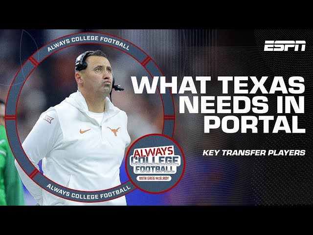What Texas NEEDS in the transfer portal! + Key players that add DEPTH 🙌 | Always College Football