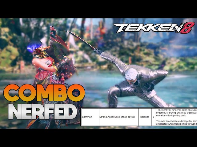 How Combos were NERFED - Tekken 8 (v1.02.01)