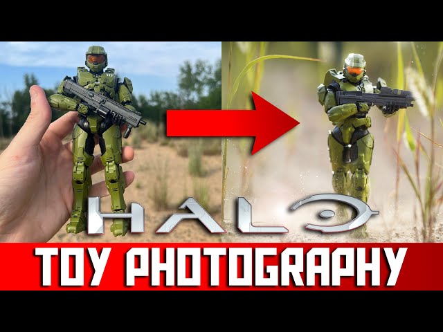 Halo Toy Photography