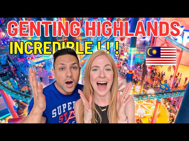 The Genting Highlands in Malaysia! | We DID NOT Expect This!! 🇲🇾  #malaysia #travel #kualalumpur