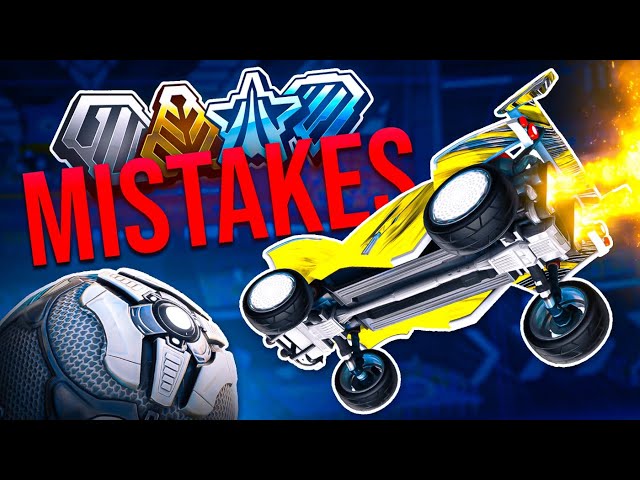25 MISTAKES Every LOW RANK Makes... ROCKET LEAGUE