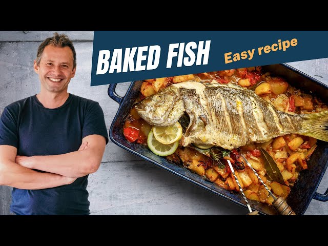 Easy way to bake a whole fish provencale style | one wonders Ep. 6