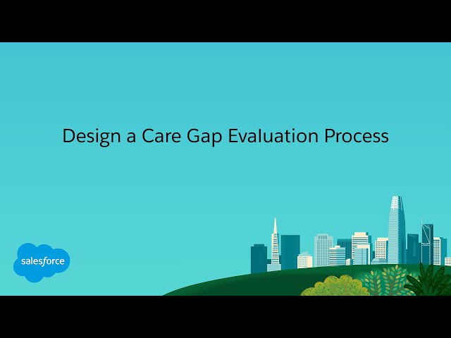 Design a Care Gap Evaluation Process