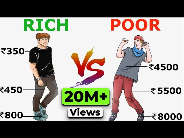 गरीब VS अमीर| 5 MAIN DIFFERENCE BETWEEN RICH AND POOR | THIS WILL CHANGE YOUR LIFE COMPLETELY