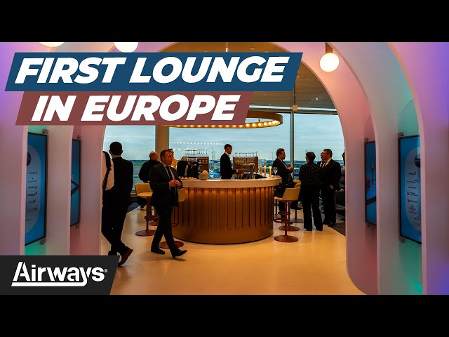 Inside oneworld's new lounge in Amsterdam | #EXCLUSIVE