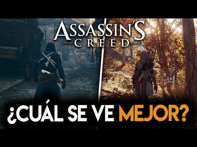 Assassin's Creed Odyssey vs AC Unity | Comparación gráficos - RAFITI