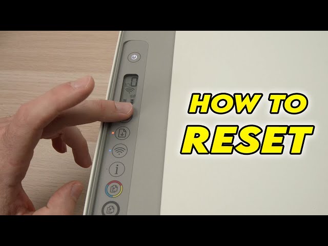 HP Deskjet 2700e, 2752e, 2710e Printer : How to Reset & Restore