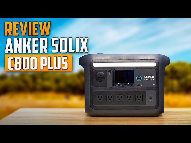 Anker SOLIX C800 Plus Review: Most Advanced Portable Power Station!!