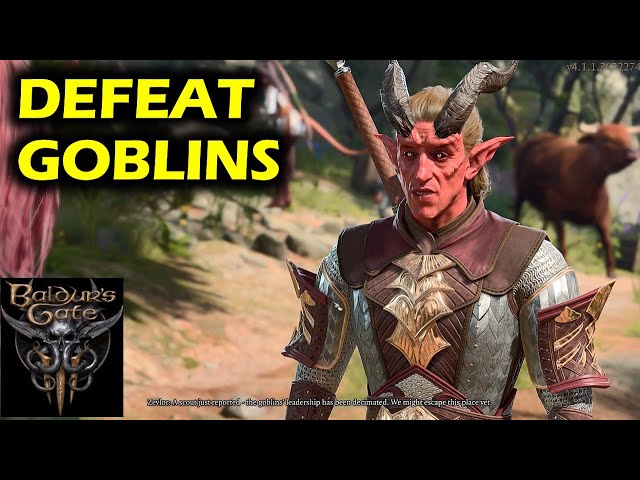 Defeat the Goblins Quest | Baldur's Gate 3