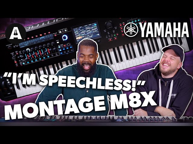 Mike Patrick is Blown Away by the NEW Yamaha Montage M8X!