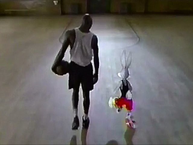 Nike Shoe Company with Michael Jordan & Bugs Bunny 1992 TV Commercial HD