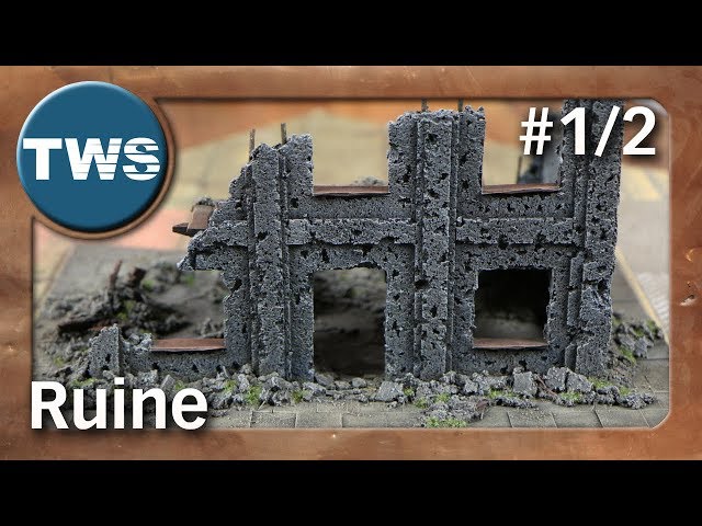 Tutorial: Ruine #1/2 / ruin (Tabletop-Gelände, TWS)
