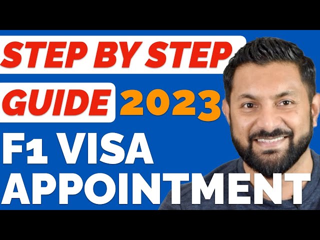 F1 Visa Process for USA 2023 • How to apply for F1 Visa • Step by Step