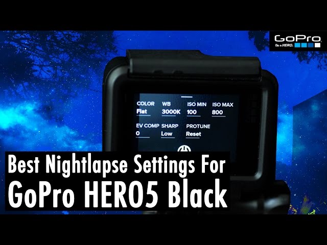 The Absolute BEST GoPro HERO5 Night Lapse Settings (w/ Adobe Lightroom Tutorial) | RehaAlev