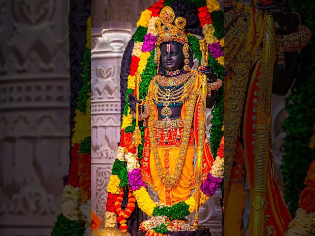 प्रभु का मंत्रमुग्ध कर देने वाला रुप जिससे जी ना भरे।  || जय श्री राम || #ram #Ayodhya