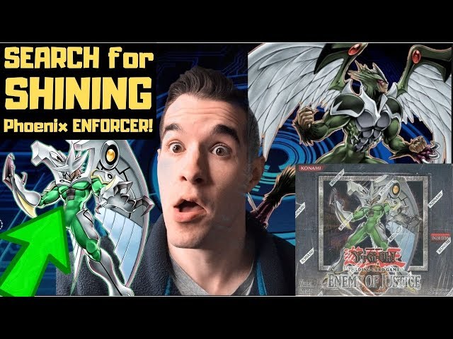 The SEARCH For the SHINING PHOENIX ENFORCER! Enemy of Justice Hobby Box! Can I Pull the COVER CARD?!
