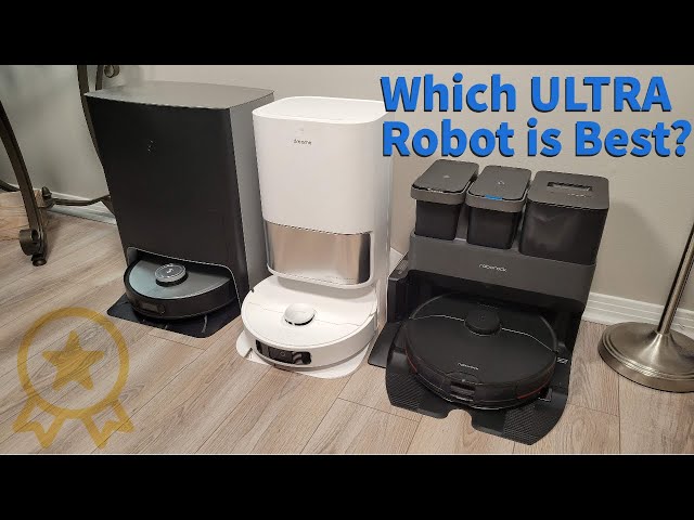 Ultra Robot FULL Comparison - Roborock S7 MaxV Ultra - Ecovacs DEEBOT X1 OMNI - Dreame L10s Ultra