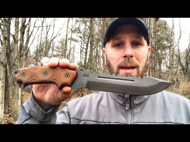 NEW!  TOPS Steel Eagle 107C Delta Class Survival Knife | Built To Last For Sure