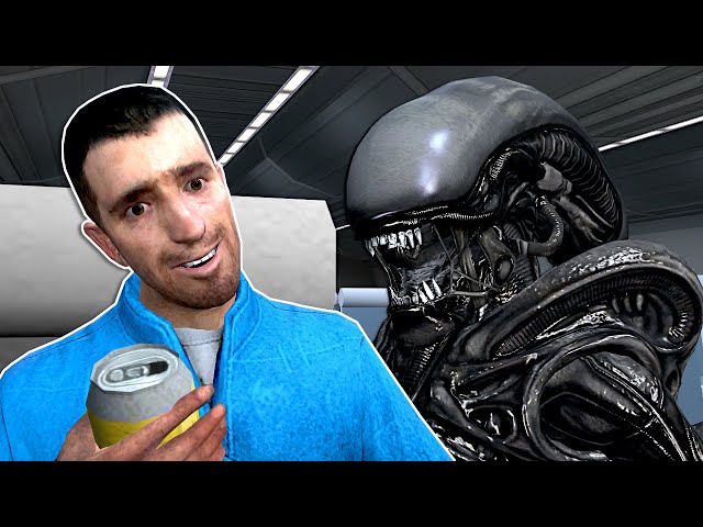 HIDING FROM MONSTERS ON A PLANE! - Garry's Mod Slasher