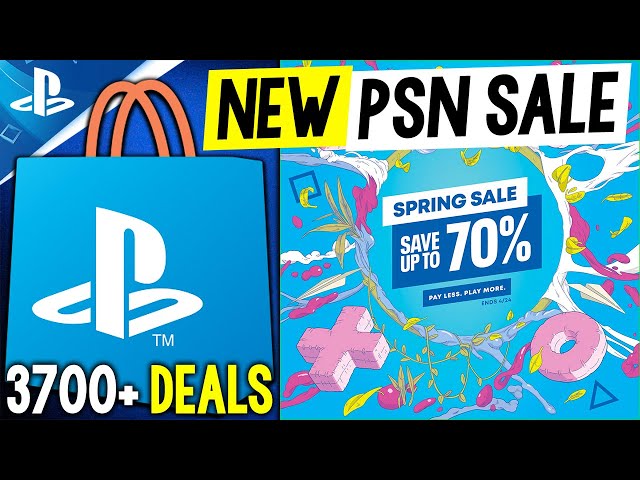 GIGANTIC NEW PSN SALE! PlayStation SPRING SALE 2024 - 3700+ Deals (NEW PlayStation Game Deals 2024)