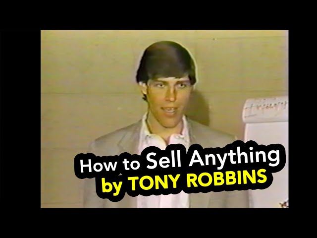 How to Sell Anything by Tony Robbins *rare video