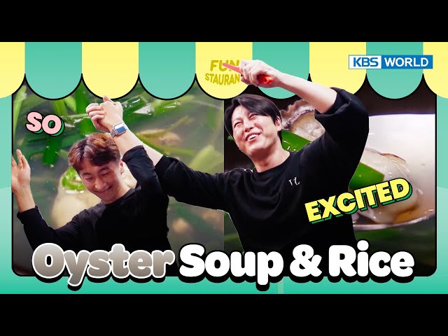 I'll make you oyster soup&rice🦪 [Stars' Top Recipe at Fun-Staurant : EP.165-3] | KBS WORLD TV 230327